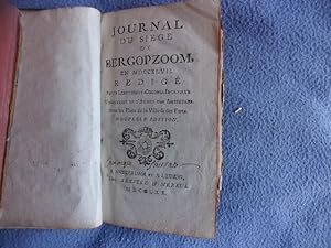 Journal du siège de Bergopzoom en MDCCXLVII