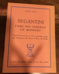 Seller image for SEGANTINI COME PUO' VEDERLO UN MODERNO for sale by AL VECCHIO LIBRO