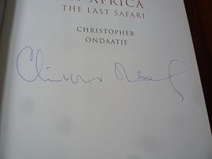 Imagen del vendedor de Hemingway in Africa: The Last Safari (SIGNED) a la venta por Peter Rhodes