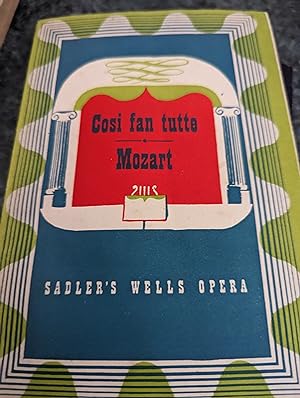 Imagen del vendedor de Mozart's Cosi Fan Tutte a la venta por SGOIS
