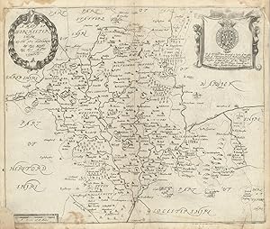 A Mapp of Worchester Shire, with its hundreds