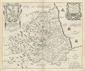 A Mapp of ye Bishoprick of Durham