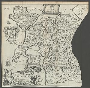 A Generall Mapp of North Wales wherein are ye Countys of Montgomy; Merioneth; Denbigh; Fflint; Ca...