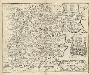 A Mapp of ye County of Essex; with its Hundreds