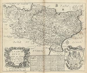 A Mapp of Kent With its Laths and Hundreds