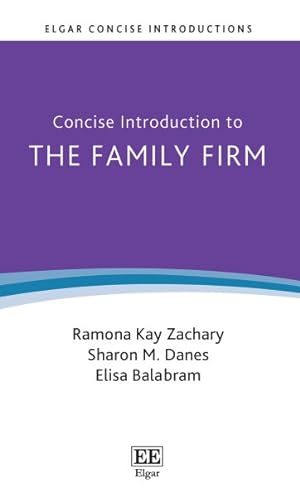 Bild des Verkufers fr Concise Introduction to the Family Firm zum Verkauf von GreatBookPricesUK