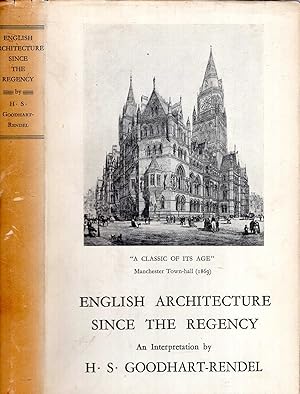 English Architecture Since the Regency, an interpretation