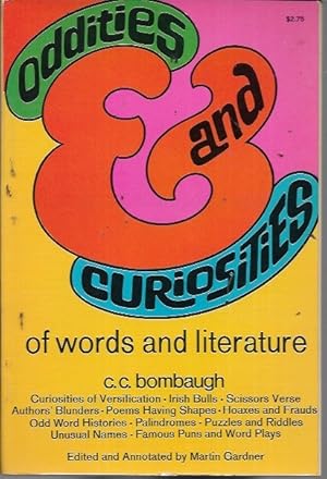 Imagen del vendedor de Oddities and Curosities of Words and Literature (Dover: 1961) a la venta por Bookfeathers, LLC