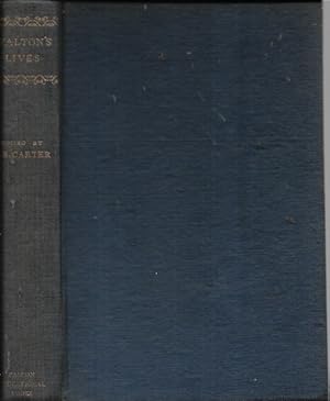 Seller image for The Lives of John Donne, Sir Henry Wotton, Richard Hooker, Geroge Herbert & Robert Sanderson (to cover: Walton's Lives) (Falcon: 1951) for sale by Bookfeathers, LLC