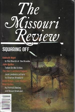 Bild des Verkufers fr The Missouri Review Volume XXIII [23] Number 2 (2000): Squaring Off zum Verkauf von Bookfeathers, LLC