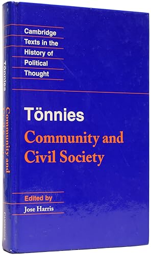 Seller image for Community and Civil Society for sale by Adrian Harrington Ltd, PBFA, ABA, ILAB