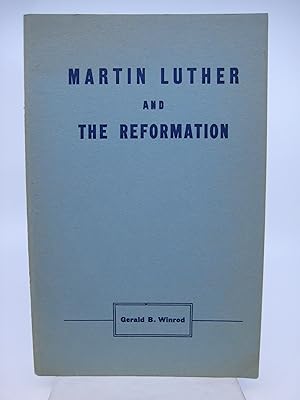 Seller image for Martin Luther and the Reformation for sale by Shelley and Son Books (IOBA)