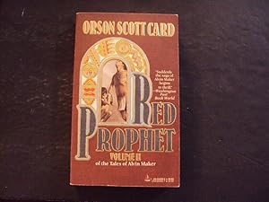 Immagine del venditore per Red Prophet pb Orson Scott Card 1st Print 1st ed 12/88 TOR Books venduto da Joseph M Zunno