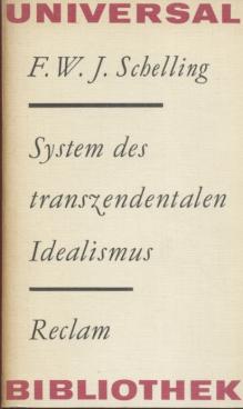 Bild des Verkufers fr System des transzendentalen Idealismus zum Verkauf von Leipziger Antiquariat