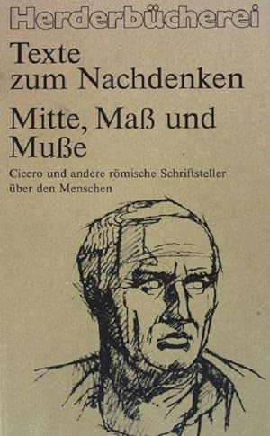 Bild des Verkufers fr Mitte, Ma und Mue. ( Nr. 1141) zum Verkauf von books4less (Versandantiquariat Petra Gros GmbH & Co. KG)