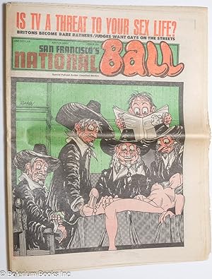Imagen del vendedor de San Francisco's National Ball #133: Is TV a Threat to Your Sex Life a la venta por Bolerium Books Inc.