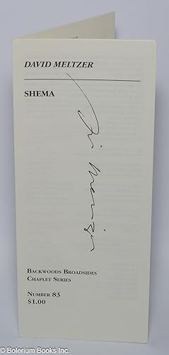 Shema [signed]