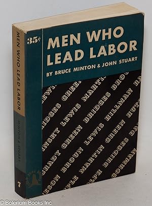 Imagen del vendedor de Men Who Lead Labor; With drawings by Scott Johnston a la venta por Bolerium Books Inc.