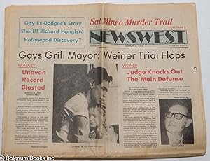 Bild des Verkufers fr NewsWest: a weekly newspaper for Southern California's Gay Community and its friends; #21, March 4, 1976: Gays Grill Mayor & Sal Mineo Murder Trial zum Verkauf von Bolerium Books Inc.
