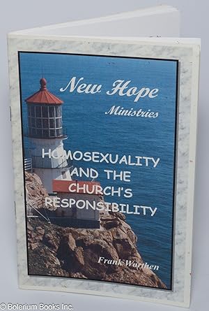 Immagine del venditore per Homosexuality and the Church's Responsibility [booklet] venduto da Bolerium Books Inc.