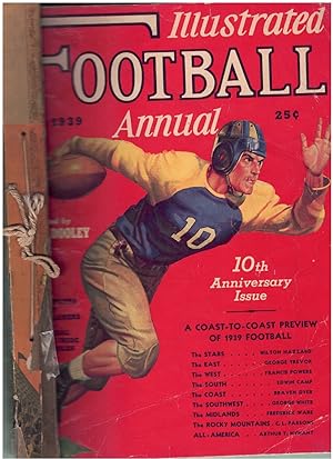 Seller image for ILLUSTRATED FOOTBALL ANNUAL 8 VOLUMES 1932-1939 for sale by Books on the Boulevard