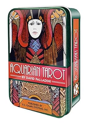 Seller image for Aquarian Tarot in a Tin by David Palladini [Paperback ] for sale by booksXpress