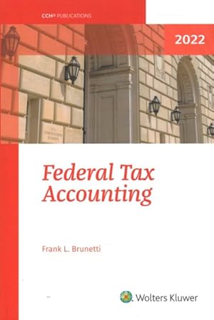 Image du vendeur pour Federal Tax Accounting 2022 mis en vente par GreatBookPricesUK