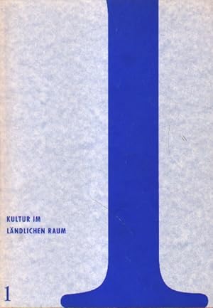 Seller image for Kultur im lndlichen Raum. for sale by Versandantiquariat Boller