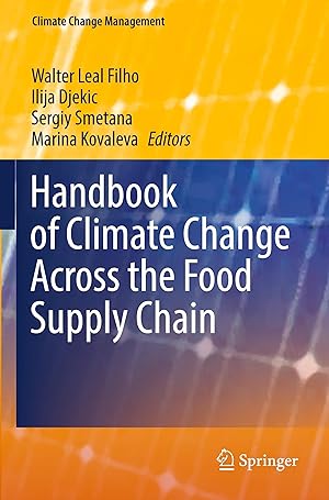 Immagine del venditore per Handbook of Climate Change Across the Food Supply Chain venduto da moluna