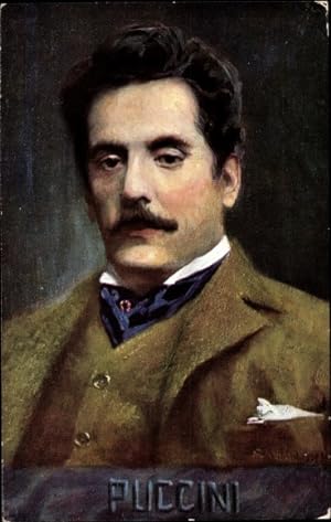Immagine del venditore per Knstler Ansichtskarte / Postkarte Eichhorn, Komponist Giacomo Puccini, Portrait - BKWI 874-33 venduto da akpool GmbH