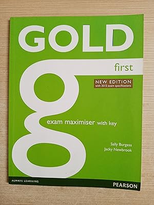 Immagine del venditore per GOLD FIRST - EXAM MAXIMISER with key - Always Learning - ISBN: 9781447907152 venduto da Gibbon Libreria