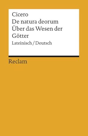 Bild des Verkufers fr De natura deorum / ber das Wesen der Gtter zum Verkauf von BuchWeltWeit Ludwig Meier e.K.