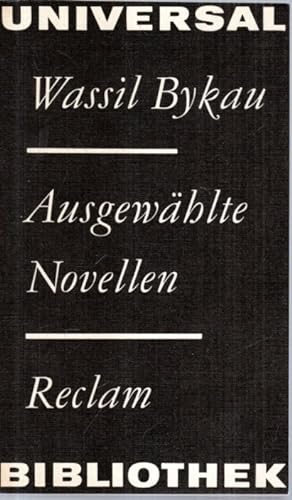 Seller image for Ausgewhlte Novellen for sale by Antiquariat Jterbook, Inh. H. Schulze