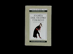 Bild des Verkufers fr Storia del teatro italiano. zum Verkauf von Antiquariat Bookfarm