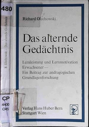 Seller image for Das alternde Gedchtnis. for sale by Antiquariat Bookfarm