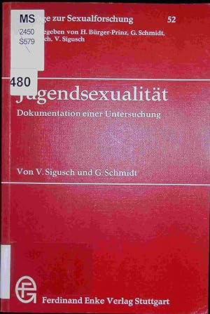 Bild des Verkufers fr Jugendsexualitt. zum Verkauf von Antiquariat Bookfarm