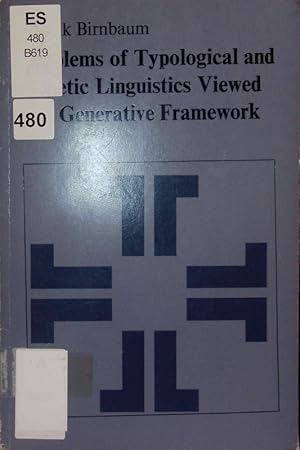 Seller image for Problems of typological and genetic linguistics viewed in a generative framework. for sale by Antiquariat Bookfarm