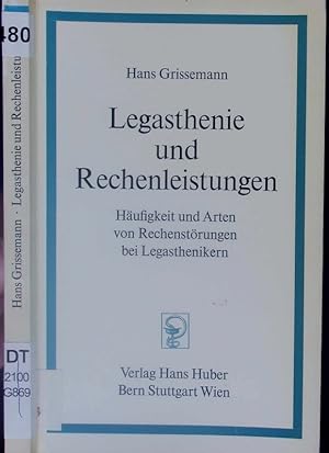 Seller image for Legasthenie und Rechenleistungen. for sale by Antiquariat Bookfarm