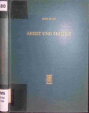 Bild des Verkufers fr Arbeit und Freizeit in der nachindustriellen Gesellschaft. zum Verkauf von Antiquariat Bookfarm