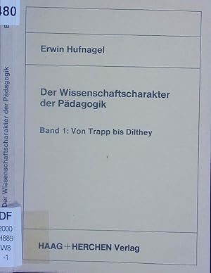 Seller image for Der Wissenschaftscharakter der Pdagogik. 1. for sale by Antiquariat Bookfarm