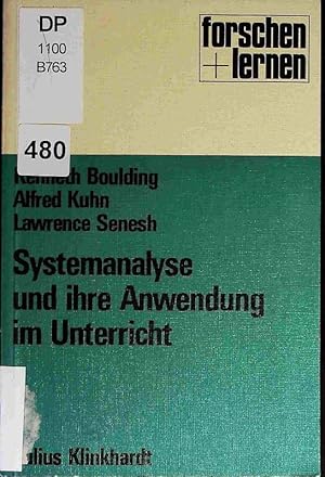 Seller image for Systemanalyse und ihre Anwendung im Unterricht. for sale by Antiquariat Bookfarm