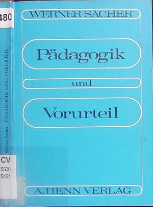 Immagine del venditore per Pdagogik und Vorurteil. venduto da Antiquariat Bookfarm