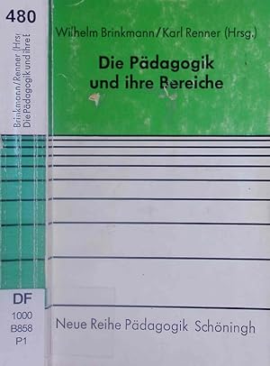 Bild des Verkufers fr Die Pdagogik und ihre Bereiche. zum Verkauf von Antiquariat Bookfarm