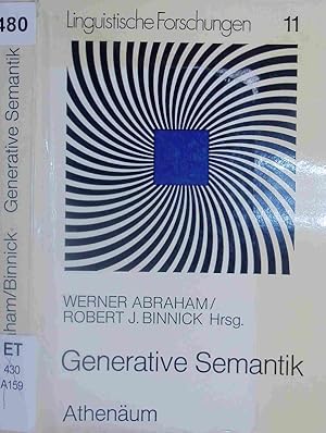 Seller image for Generative Semantik. for sale by Antiquariat Bookfarm