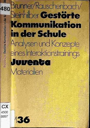 Seller image for Gestrte Kommunikation in der Schule. for sale by Antiquariat Bookfarm