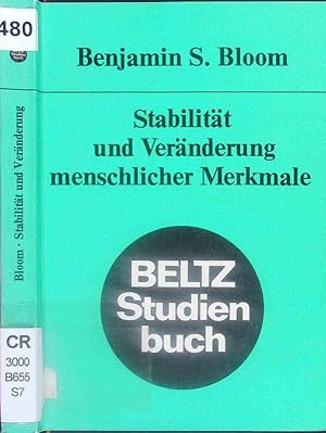 Seller image for Stabilitt und Vernderung menschlicher Merkmale. for sale by Antiquariat Bookfarm