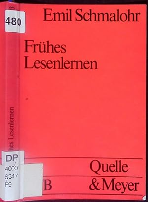 Seller image for Frhes Lesenlernen. for sale by Antiquariat Bookfarm
