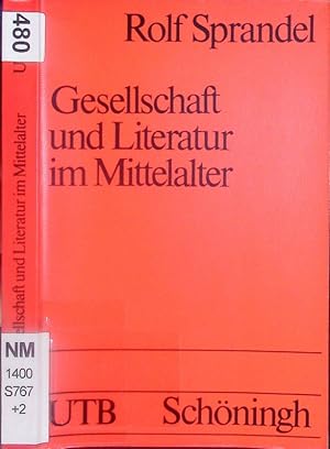 Bild des Verkufers fr Gesellschaft und Literatur im Mittelalter. zum Verkauf von Antiquariat Bookfarm
