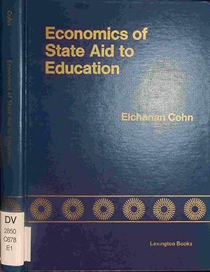Seller image for Economics of state aid to education. for sale by Antiquariat Bookfarm