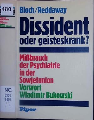 Bild des Verkufers fr Dissident oder geisteskrank? zum Verkauf von Antiquariat Bookfarm